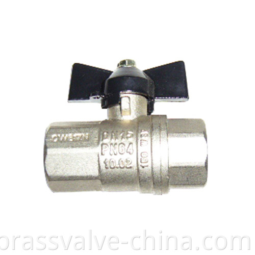 Aluminum Butterfly Handle Brass Ball Valve Fxf Hb07 Jpg